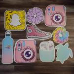 VSGO Girl(Snapchat, Scrunchie, Converse, Instax Camera, Turtle, Ear Buds)